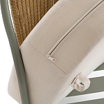 Садовое кресло с каркасом из стали Kenneth Chair варинант исполнения - 6 | Loft Concept в Красноярске