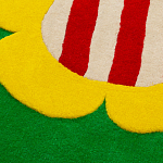 Дизайнерский ковер с цветами Poltronova Tappeto Prato Rug варинант исполнения - 6 | Loft Concept в Красноярске