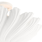 Потолочный светильник белый с рельефным абажуром Feminine Shape варинант исполнения - 1 | Loft Concept в Красноярске