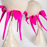 Торшер фуксия «Цветы из снов»  варинант исполнения - 2 | Loft Concept в Красноярске