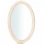Овальное настольное зеркало бежевое Interiors Romance варинант исполнения - 1 | Loft Concept в Красноярске