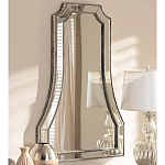 Зеркало в серебристой фигурной раме Silver Reflection варинант исполнения - 5 | Loft Concept в Красноярске