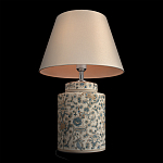 Настольная лампа цилиндрическая с цветочной росписью Lamp Flower Painting варинант исполнения - 5 | Loft Concept в Красноярске