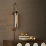 Бра с дымчатым стеклом Articolo варинант исполнения - 4 | Loft Concept в Красноярске