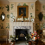 Обои ручная роспись Botanical Studies Linnaeus colourway варинант исполнения - 1 | Loft Concept в Красноярске