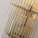 Бра с золотистым основанием и прозрачными трубками Nembus варинант исполнения - 5 | Loft Concept в Красноярске