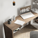 Письменный стол прямоугольный с полочкой под столешницей EcoComb варинант исполнения - 3 | Loft Concept в Красноярске