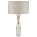 Настольная лампа на конусовидном корпусе с чашей и с тканевым абажуром Daydreaming варинант исполнения - 3 | Loft Concept в Красноярске