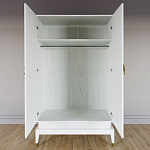 Платяной шкаф Elsa Dreams White с 2-мя фасадами варинант исполнения - 4 | Loft Concept в Красноярске