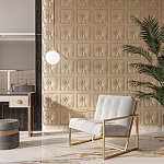 Гипсовая 3D Панель M-106 варинант исполнения - 2 | Loft Concept в Красноярске