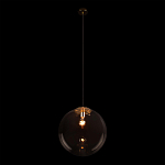 Подвесной светильник со стеклянным прозрачным плафоном в форме шара и золотыми металлическим акцентами 30 ClassiCon варинант исполнения - 3 | Loft Concept в Красноярске