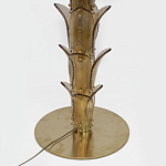 Торшер Glass Decorated Palm Floor Lamp Blue Листья Пальмы  варинант исполнения - 5 | Loft Concept в Красноярске