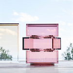 Стол журнальный в форме кубов Acrylic Furniture Lumina Crimson Clarity варинант исполнения - 9 | Loft Concept в Красноярске