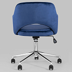 Кресло для компьютерного стола Veloury Blue варинант исполнения - 5 | Loft Concept в Красноярске