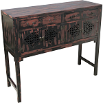 Комод деревянный Retro with four doors варинант исполнения - 3 | Loft Concept в Красноярске