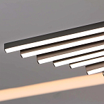 Люстра в виде распахнутых крыльев из тонких металлических планок Flight of Freedom варинант исполнения - 13 | Loft Concept в Красноярске