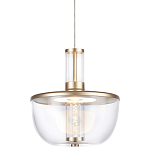 Подвесной светильник с плафоном из акрила и металлическим основанием Blanton 23 варинант исполнения - 3 | Loft Concept в Красноярске