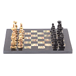 Шахматы настольные из натурального камня Оникс Decorative Thematic Chess варинант исполнения - 1 | Loft Concept в Красноярске