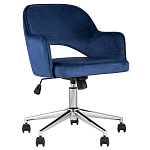 Кресло для компьютерного стола Veloury Blue варинант исполнения - 1 | Loft Concept в Красноярске