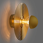 Бра в виде металлического диска Amadis Gold Wall Lamp варинант исполнения - 6 | Loft Concept в Красноярске