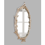 Зеркало овальное с деревянной ветвистой рамой Branched Mirror варинант исполнения - 1 | Loft Concept в Красноярске