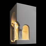 Встраиваемый в стену гипсовый светильник под покраску с арками и рельефными колоннами Antiquity Athena варинант исполнения - 5 | Loft Concept в Красноярске