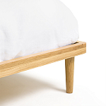 Кровать из массива дуба с пружинным блоком Mateta варинант исполнения - 7 | Loft Concept в Красноярске