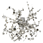 Бра с металлическими круглыми элементами Terzani Argent варинант исполнения - 2 | Loft Concept в Красноярске