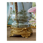 Ваза из фарфора с бронзовыми элементами Tropical Garden варинант исполнения - 5 | Loft Concept в Красноярске