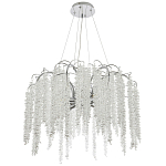Люстра с хрустальными подвесками Bunch of Crystal Berries Silver Chandelier 8 варинант исполнения - 2 | Loft Concept в Красноярске