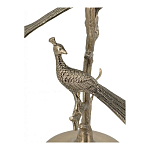 Столик с круглой стеклянной столешницей и корпусом в виде двух павлинов на ветке Table Two Peacocks варинант исполнения - 5 | Loft Concept в Красноярске