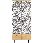 Шкаф с принтом Leaf bouquet варинант исполнения - 2 | Loft Concept в Красноярске