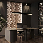 Гипсовая 3D панель с принтографией PM-108 варинант исполнения - 6 | Loft Concept в Красноярске