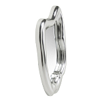 Зеркало в серебряной раме Liquid Iron варинант исполнения - 2 | Loft Concept в Красноярске