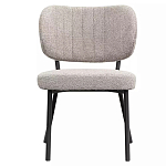 Стул мягкий с серо-бежевой буклированной обивкой Inspiration from Provence варинант исполнения - 1 | Loft Concept в Красноярске