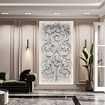 Барельеф SYMMETRIC MELODY варинант исполнения - 1 | Loft Concept в Красноярске