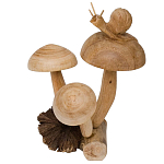 Статуэтка из дерева улитка Animals of the World варинант исполнения - 2 | Loft Concept в Красноярске