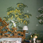 Обои ручная роспись Harpsden blue варинант исполнения - 4 | Loft Concept в Красноярске