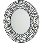 Настенное зеркало Black and white mosaic варинант исполнения - 3 | Loft Concept в Красноярске