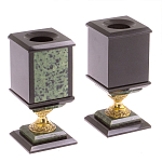 Настольный канцелярский набор из нефрита Apollo варинант исполнения - 4 | Loft Concept в Красноярске