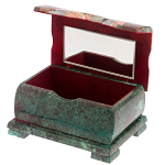 Шкатулка с мозаикой из натуральных камней Stone Casket варинант исполнения - 2 | Loft Concept в Красноярске