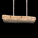 Люстра волнистой формы с каскадом из прозрачного хрусталя Constant Sparks варинант исполнения - 4 | Loft Concept в Красноярске