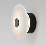 Бра светодиодный с мраморным рассеивателем черный  варинант исполнения - 2 | Loft Concept в Красноярске