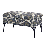 Банкетка с принтом из журавлей Crane варинант исполнения - 2 | Loft Concept в Красноярске