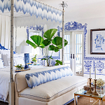 Обои ручная роспись Porto by Alessandra Branca Original colourway on dyed paper варинант исполнения - 1 | Loft Concept в Красноярске