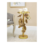 Столик приставной из металла с основанием в виде цветочной композиции Flower Arrangement Table варинант исполнения - 5 | Loft Concept в Красноярске