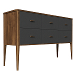 Консоль 6 ящиков из массива бука Tasteful Furniture варинант исполнения - 2 | Loft Concept в Красноярске