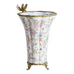 Ваза с бронзовой стрекозой Paradise Dragonfly варинант исполнения - 2 | Loft Concept в Красноярске