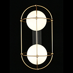 Бра настенное с 2 белыми плафонами Karina варинант исполнения - 1 | Loft Concept в Красноярске