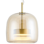 Подвесной светильник Blanton Amber Glass Hanging Lamp 26 варинант исполнения - 1 | Loft Concept в Красноярске